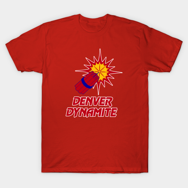 Defunct Denver Dynamite Arena Football 1987 Colorado TShirt